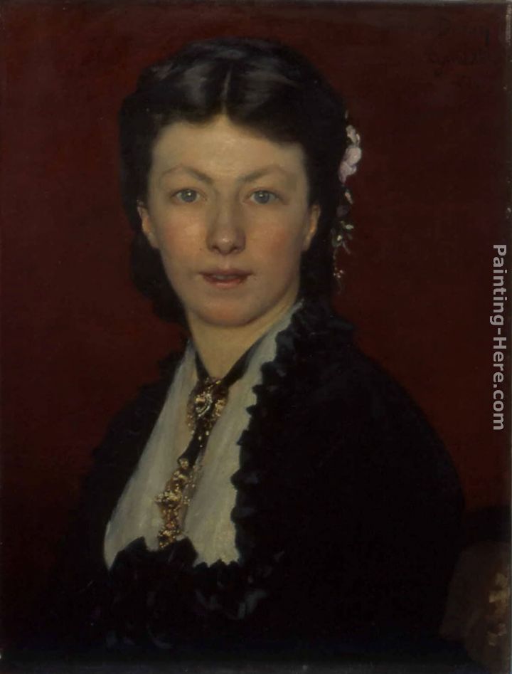 Portrait de Mme Neyt painting - Charles Auguste Emile Durand Portrait de Mme Neyt art painting